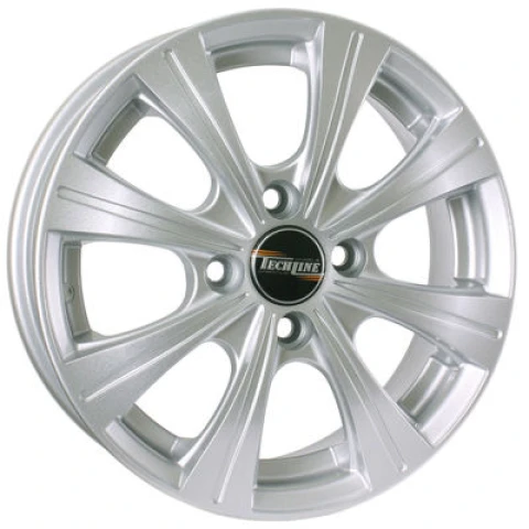 Tech Line TL423 W5.5 R14 PCD4x100 ET49 DIA56.6 silver